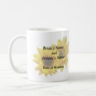 Sonnenblumenknochenarm Kaffeetasse
