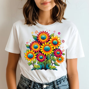 Sonnenblumenlächeln T-Shirt