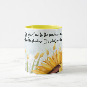 Sonnenblumenliebhaber Sonnenschein, helle Küchende Tasse