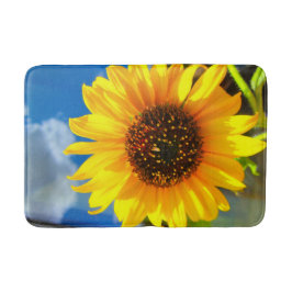 Sonnenblumenmatte Badematte