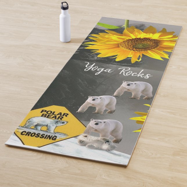 Sonnenblumenmatte Yogamatte (Beispiel)