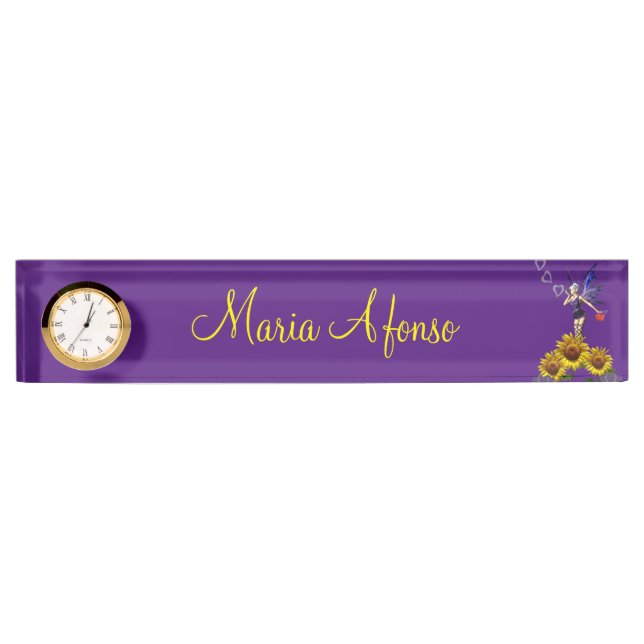 Sonnenblumenmühle Namensplakette (Vorderseite)