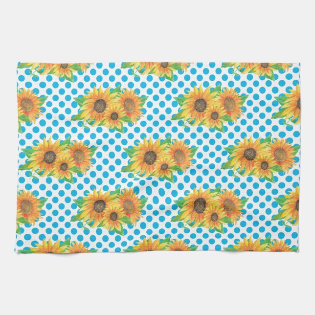 SonnenblumenOutfits Geschirrtuch (Horizontal)