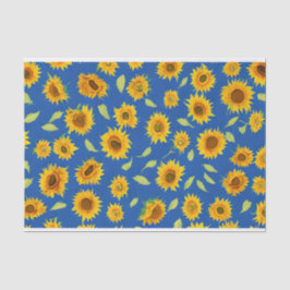 Sonnenblumenpapier Seidenpapier
