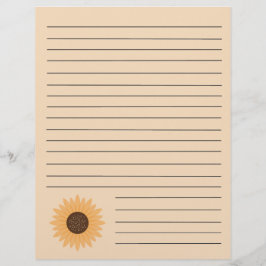 Sonnenblumenrezeptorpfeife