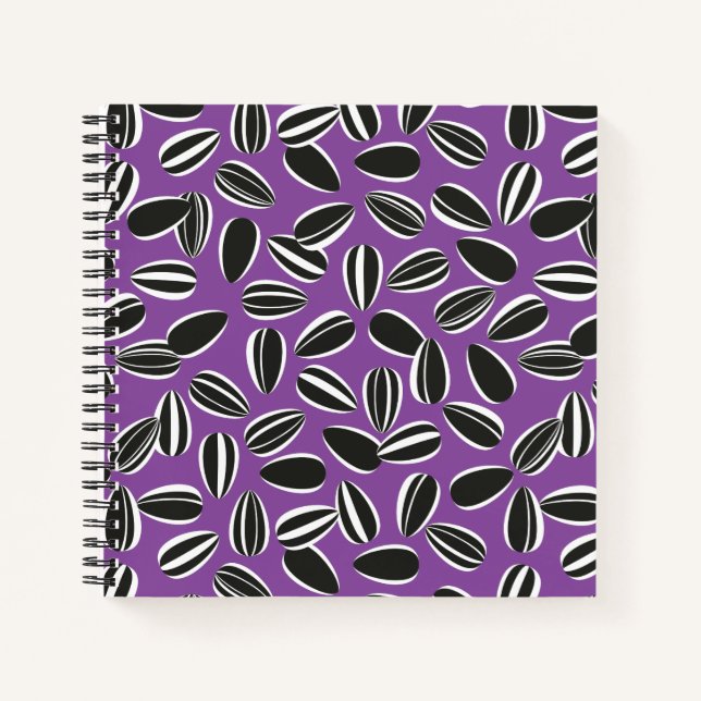 Sonnenblumensaat Notizbuch (Vorderseite)