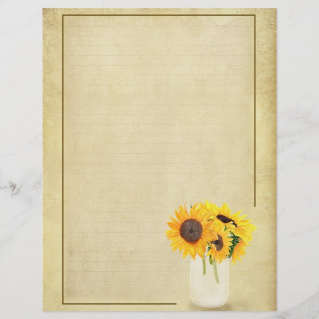 Sonnenblumenschmiede Lined Writer (Vorderseite)