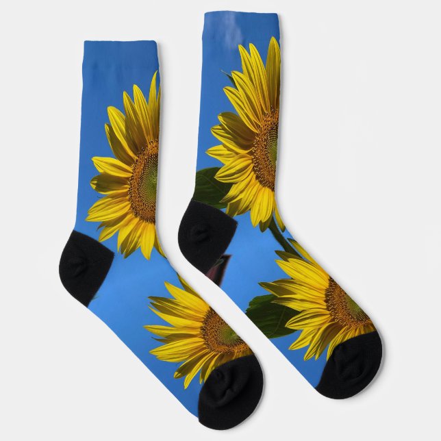 Sonnenblumensocken Socken (Rechts)