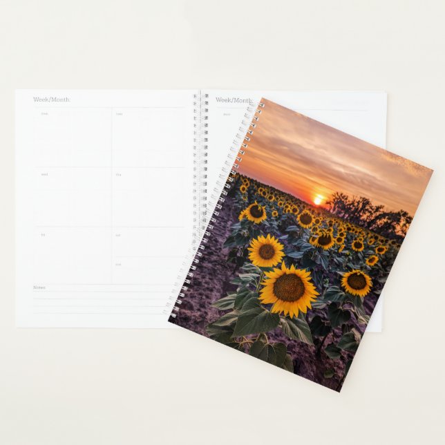 Sonnenblumensonnenplaner Planer (Anzeige)