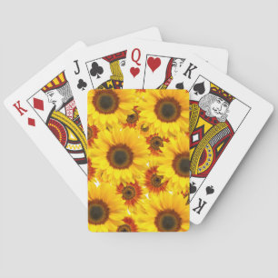Sonnenblumenspielkarten Spielkarten