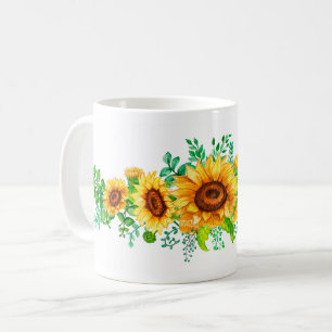 Sonnenblumenstanze Graphic Kaffeetasse