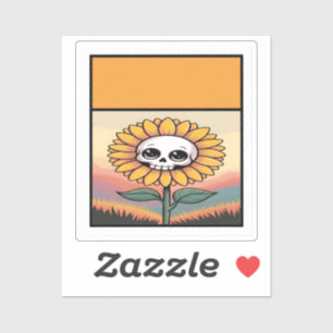 Sonnenblumensticker Aufkleber