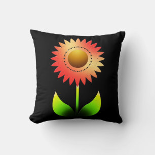Sonnenblumenstil-Kissen II Kissen