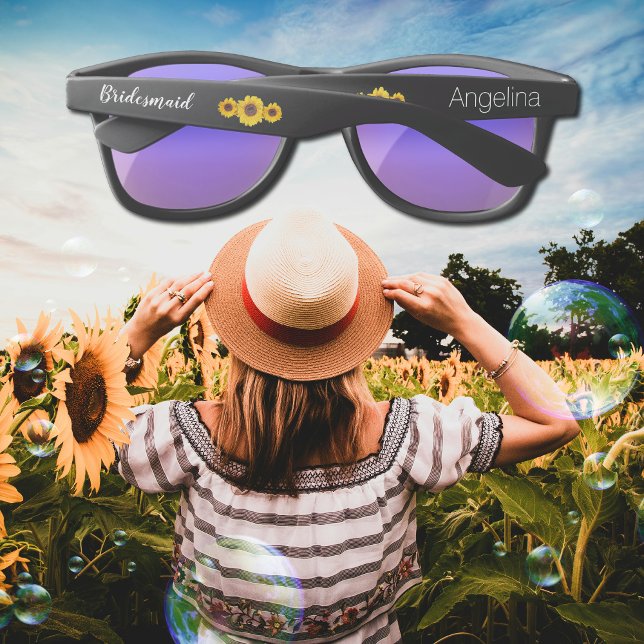 Sonnenblumentrio - Bridesmaid-Sonnenbrille (Von Creator hochgeladen)