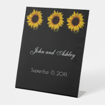 Sonnenblumenwassertropfen Hochzeit