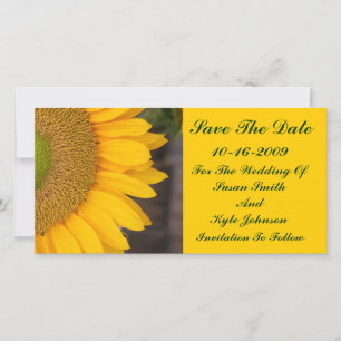 Sonnenblumenzentrum Blumenhochzeit retten Datum Save The Date