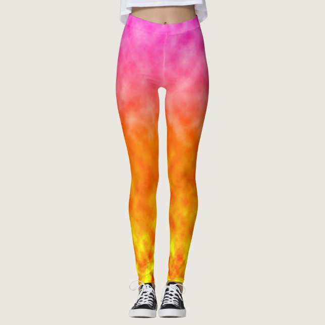 Sonnenblüte Leggings (Vorderseite)