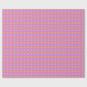 Sonnenblüten-Kaleidoskop Geschenkpapier