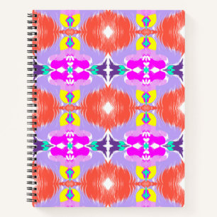Sonnenblüten-Kaleidoskop-Wurfkissen Notizbuch