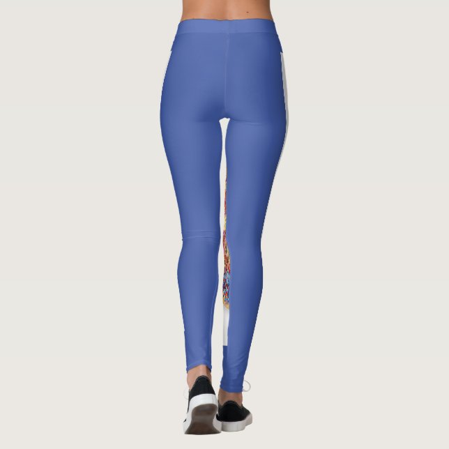 Sonnenbrand-Leggings Leggings (Rückseite)