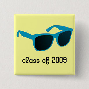 Sonnenbrille Abschlussjahrgang 2009 Button