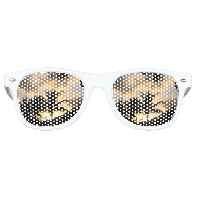 Sonnenbrille aus Palmen (Vorderseite)