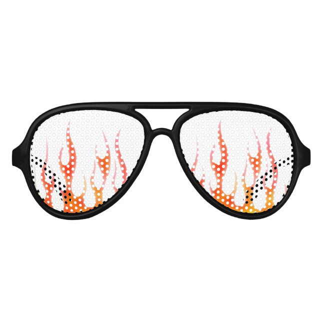 Sonnenbrille aus rotem Party (Vorderseite)