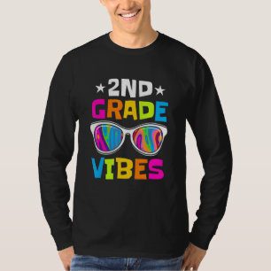 Sonnenbrille der zweiten Klasse zurück zur Schule  T-Shirt
