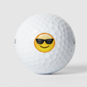 Sonnenbrille - Emoji Golfball