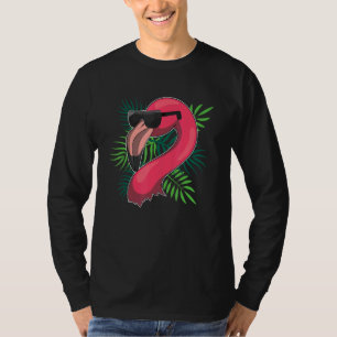 Sonnenbrille Exotischer Vogel Coole Party Tier Ros T-Shirt