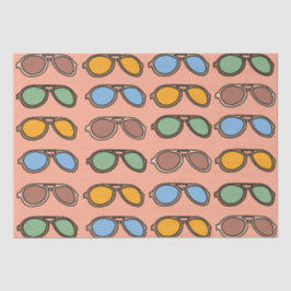 Sonnenbrille farbenfrohe Sommersonnenbrille Seidenpapier