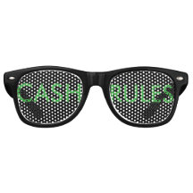 Sonnenbrille für Bargeld