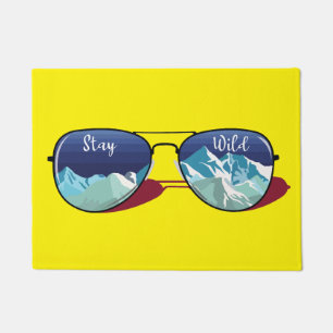 Sonnenbrille Fußmatte