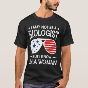 Sonnenbrille Ich bin vielleicht kein Biologe, aber T-Shirt