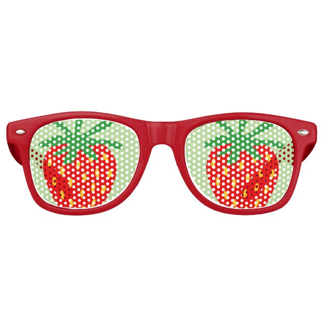 Sonnenbrille in sonnendurchfluteten Erdbeertönen-P (Vorderseite)