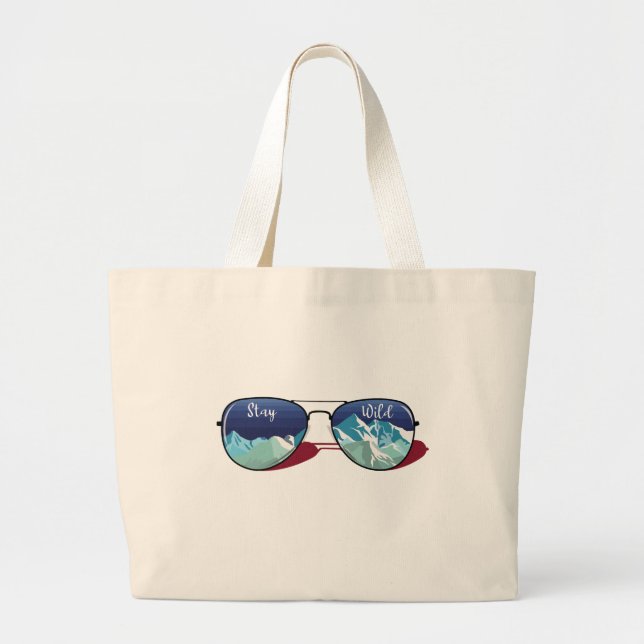 Sonnenbrille Jumbo Stoffbeutel (Vorne)