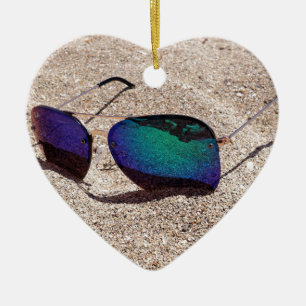 Sonnenbrille Keramik Ornament