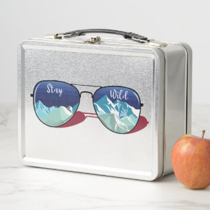 Sonnenbrille Metall Brotdose