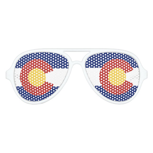 Sonnenbrille mit Party unter Colorado (Vorderseite)