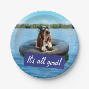 Sonnenbrille Pappteller