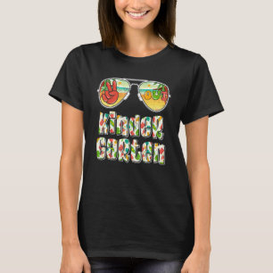 Sonnenbrille Peace Out Kindergarten Lehrer Graduat T-Shirt