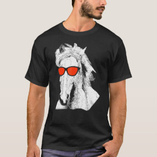 Sonnenbrille Prima Ferien Reiten Liebe T-Shirt