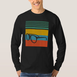 Sonnenbrille Retro-Design T-Shirt