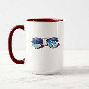 Sonnenbrille Tasse