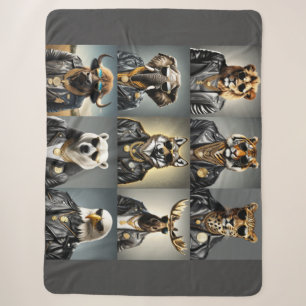 Sonnenbrille und Lederjacke für coole Tiere Sherpadecke