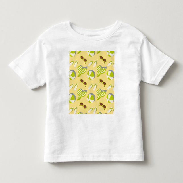 Sonnenbrille und Sonnenbrille mit Sonnenschirm T Kleinkind T-shirt (Vorderseite)