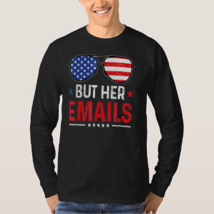 Sonnenbrillen, aber ihre E-Mails US-Flagge Politi T-Shirt