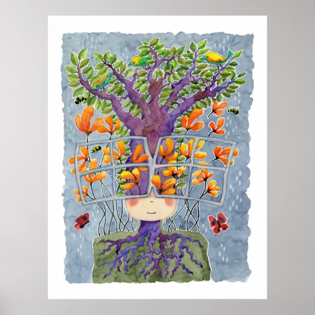 Sonnenbrillen Discovery Art Print Poster (Vorne)