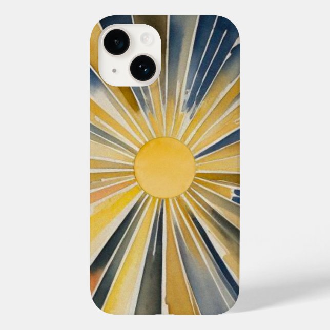 Sonnenbrust Case-Mate iPhone 14 Hülle (Rückseite)