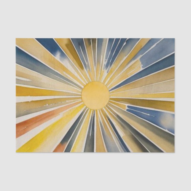 Sonnenbrust Seidenpapier (Vorderseite)